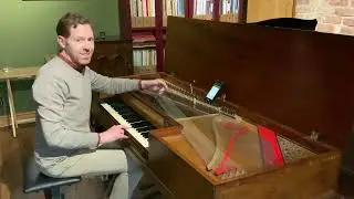 Tuning my 1814 Broadwood Square Piano