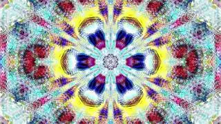 kaleidoscope visual art with calm relaxing music ♫ Museum by Scott Dugdale ♫