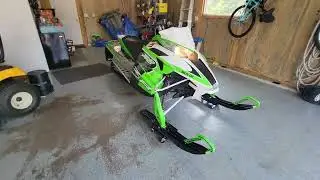 2014 Arctic Cat ZR 8000 start up and walk around