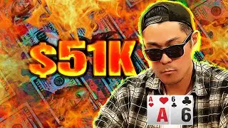 Action Dan Can't Stop BLUFFING ALL IN!