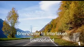 Road Trip - Brienzwiler to Interlaken - Part 1 - Switzerland - TheDashDrive. - 1440p