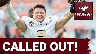 Diego Pavia CALLS OUT South Carolina: Can Vandy upset South Carolina?