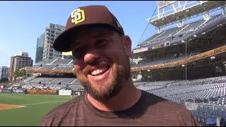 New Padres pitching coach Ben Fritz on his message to players, taking over midseason, duties & more