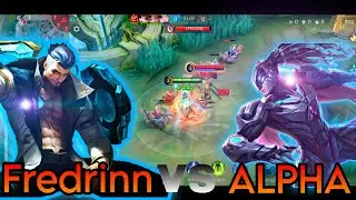 Fredrinn Faces His Counter Hero Alpha | Intense MLBB Battle