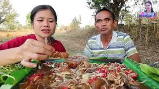 ตำกุ้งดองซีอิ๊วเนื้อหวานฉ่ำน้ำตำเปรี้ยวหวานปลาร้านัวๆแซ่บๆคือเก่า