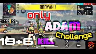 only Adam challenge with Random player 18+3 kill