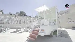 Popemobile to become mobile clinic for Gaza's children following Pope Francis' wish