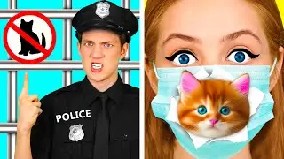 Ways to Sneak Pets into Jail | Funny Situations by PaRaRa Challenge