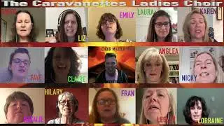 The Caravanettes Ladies Choir Singing Pompeii by Bastille during Uk Lockdown 2020 - Covid-19