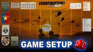 Warfighter Vietnam (DVG) - Подготовка к игре | Карточная военная игра