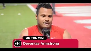 Ohio State's Devontae Armstrong on growing in his first year of college, spring practice so far