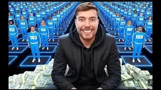 30 Celebrity Challenge By MrBeast | Last Person Wins $10,000