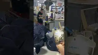 Caps production line and showroom