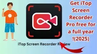 Get iTop Screen Recorder Pro free for a full year 2026!