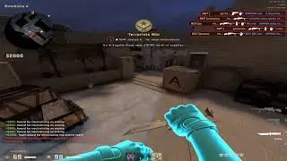 CSGO HvH 2v5 | Skeet.cc Vs Aimware mm HvH
