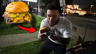 Eating at the ONLY place open at 2am in houston