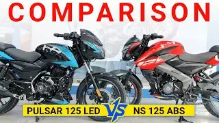 2026 Pulsar 125 LED VS NS 125 ABS | Pulsar 125 Led Headlight 2026 | Bajaj Pulsar 125 LED Headlight 