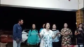 LATIHAN PERSEMBAHAN PUJIAN DARI TOGA SIHITE PKL  KERINCI BERJUDUL 'SAMBUTLAH MESIAS'