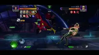 Spider-Woman vs Enchantress node 6 (fantastic meta)
