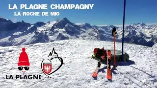 La Plagne, Roche de Mio jusqu'à Champagny en Vanoise.