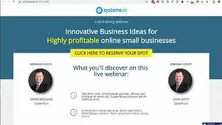 How to Build an Evergreen Webinar Funnel with Systeme.io (TAKES 4 MINUTES)