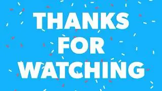 Outro Template - Thanks For Watching,  Like,  Comment & Share, Subscribe