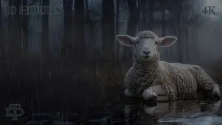 LAMB OF GOD | 10 Hours of Relaxing Christian Ambient with Immersive 3D Rain [4K] PRAY | SLEEP |RELAX