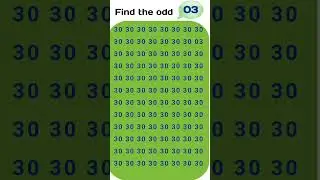 Spot the Odd One Out! | Test Your Eyes & Observation Challenge  | Natural Quizer