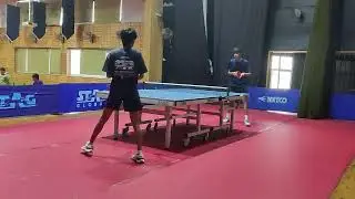 Table tennis training, Ishu/Apaar 