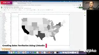 Using Linkedin To Create Sales Territories - #Linkedin Masterminds Episode 68