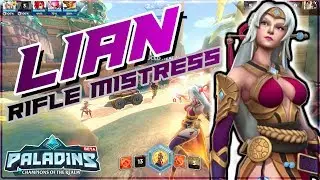 PALADINS LIAN GAMEPLAY - IS LIAN OP? YOU DECIDE - FULL PLAYS NO COMMENTARY NO MUSIC