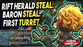 THE HEIMERDINGER 1V9 | MR STEAL YO OBJECTIVES! IM SMURFING IN DIAMOND?? - League of Legends