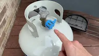 How to install propane tank to grill in minutes - Blue Rhino