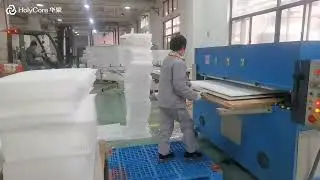Cutting and Forming Process Of PP Honeycomb Core