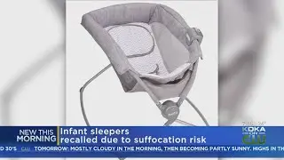 CPSC Recalls Over 165,000 Infant Sleepers Due To Suffocation Risk