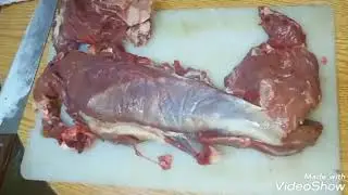 طريقة تقطيع عرق الفلتو وطلعنا منه بوفتيك ولحم للطبخ وللكفتة
