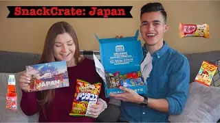 SnackCrate: Japan | Trying SnackCrate For The First Time!