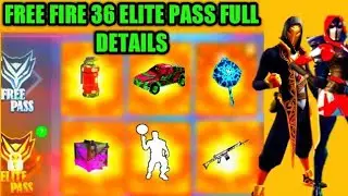 S36 Elite Pass full review#garena free fire