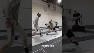 Adaptation in Fencing #tutorial #fencing #foilfencing