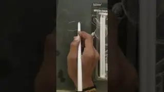 white charcoal pencils