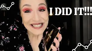 I DID IT!! I FINALLY DID A RED EYESHADOW LOOK!! THANKS @ZEESEACOSMETICS