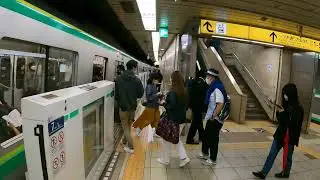 Akasaka Station C06 Walk | Tokyo Metro Chiyoda Line Exploration | Japan 4K ASMR