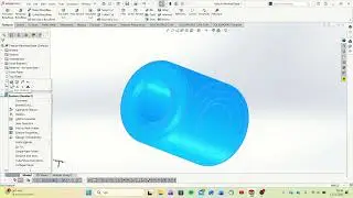 Revolved boss/base SolidWorks - CAD p&aring; Norsk