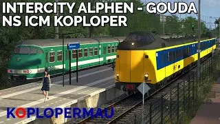 Train Simulator 2022: Intercity Alphen a/d Rijn naar Gouda met de originele NS ICM Koploper!