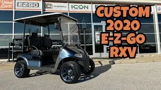 Custom 2020 E-Z-GO RXV | Dean Team Golf Carts