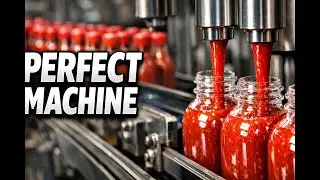 Inside a Ketchup Factory 🍅🏭 | Perfectly Synchronized Production Line