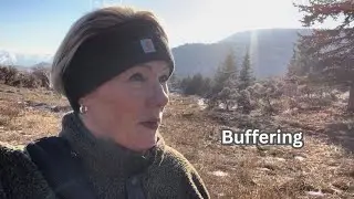 Buffer your stress: Silent ASMR walk in the 🇨🇦 desert.