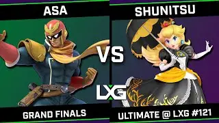Smash Ultimate @ LXG 121 - GRAND FINALS - ASA (Captain Falcon) vs Shunitsu (Peach)
