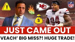 BIG NEWS IN KC: UNEXPECTED TRADE PLOT! HUGE DEAL FOR CHIEFS! $90 Million STAR ALMOST REACHED KC