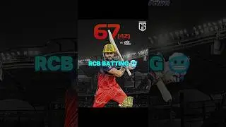 MI Vs RCB ,  MI needs 222 runs to win || CricCut #ipl #rcb #criccut  #cricket